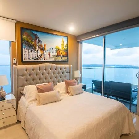 Apartment Oceanview With Two Pools, Gym & Guest Access Cartagena