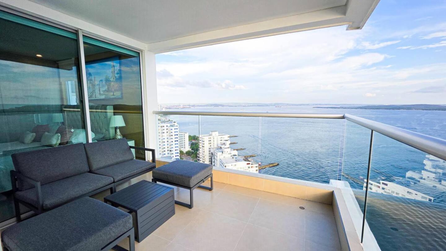 Apartment Oceanview With Two Pools, Gym & Guest Access Cartagena